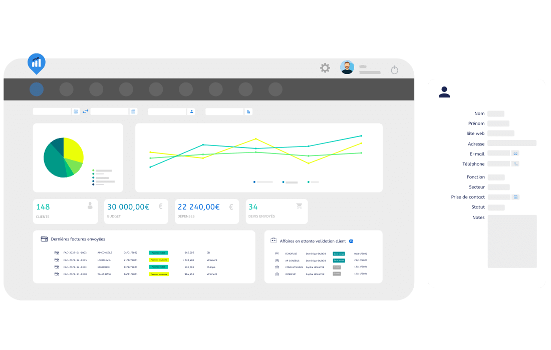 logiciel gestion investissements