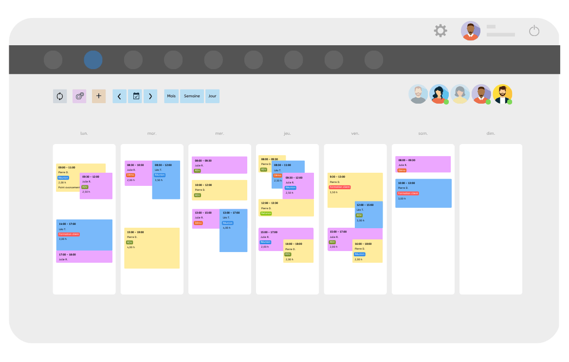 logiciel crm planning