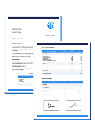 lettre mission expert comptable