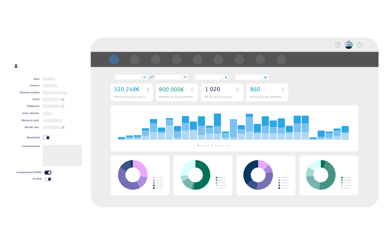 crm gestion fondation