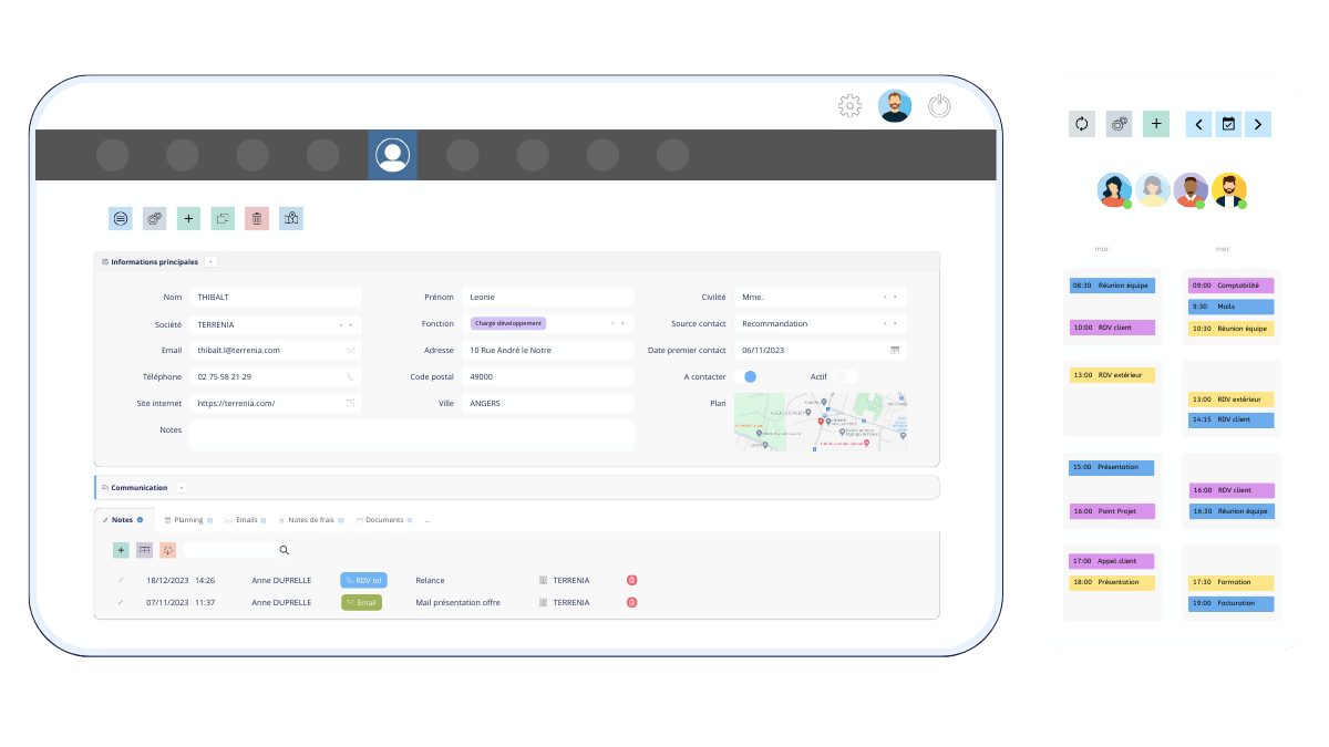 gestion deals crm